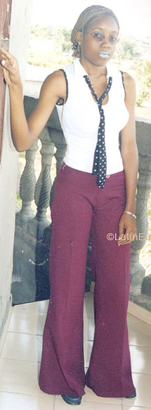 Date this exotic Cameroon girl Daniele from Douala A9760