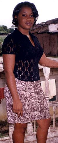 Date this hard body Gabon girl Agathta from  A9827