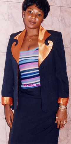Date this young Gabon girl Romaine from  A9950