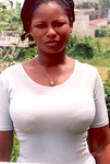pretty Ivory Coast girl  from Abidjan N3786