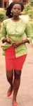 good-looking Ivory Coast girl  from Abidjan N3978