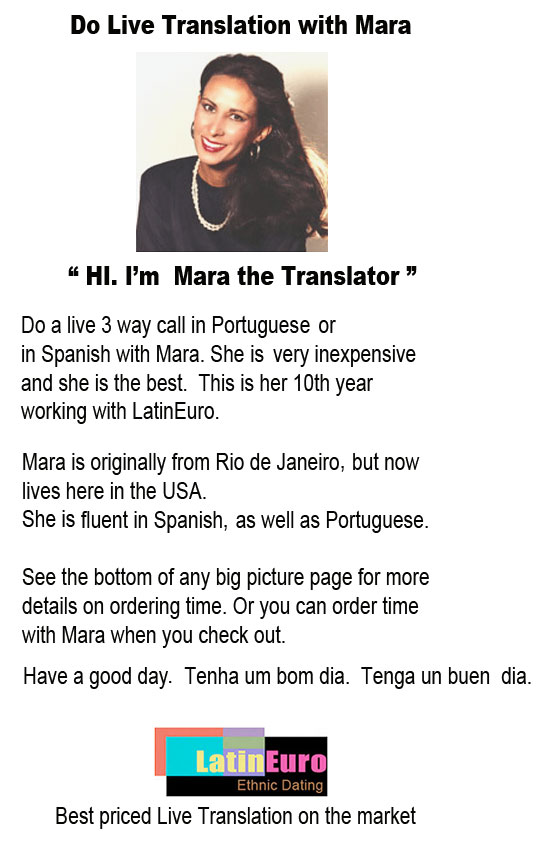 Date this exotic Brazil girl BR3766 from Live Translation BR3766