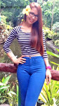 happy Saudi Arabia girl Lei from Dhahran / Manila SA31
