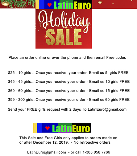 Date this hard body Colombia girl Holiday Sale from  CO25913